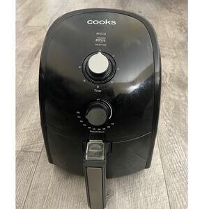 Cooks TXG-DS14 2.6 Quart Air Fryer Convection‎ Cooker Black